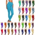 thumbnail image 1 of Horkkom Workout Leggings for Women High Waisted Solid Color Yoga Pants Stretch Casual Gym Leggings XL, 1 of 8