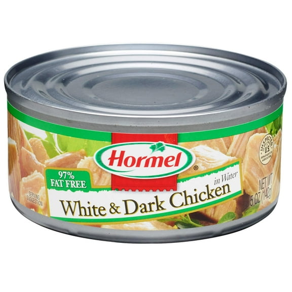 Hormel Canned White and Dark Chunk KKS1Chicken, 5 Ounce (Pack of 12)