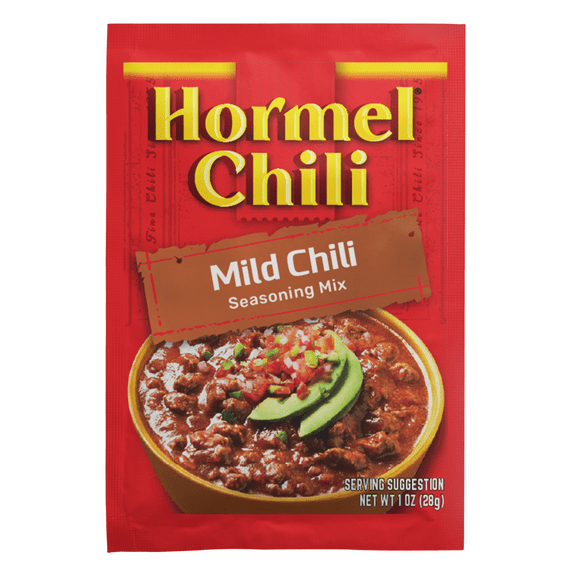 Hormel Mild Chili Seasoning Mix, 1 oz Pouch