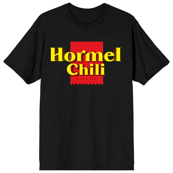 Hormel Chili Since 1891 Men's Black T-Shirt-6XL