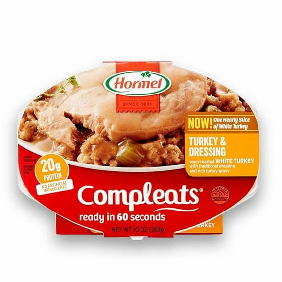 Hormel Compleats, Turkey & Dressing, 10 oz ( Pack of 2 )