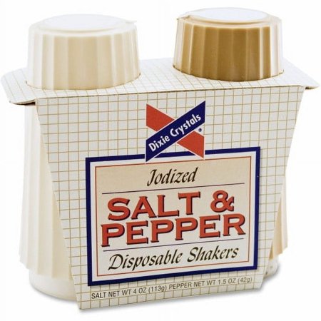 Hormel Dixie Crystals Salt & Pepper Shakers Set, Each