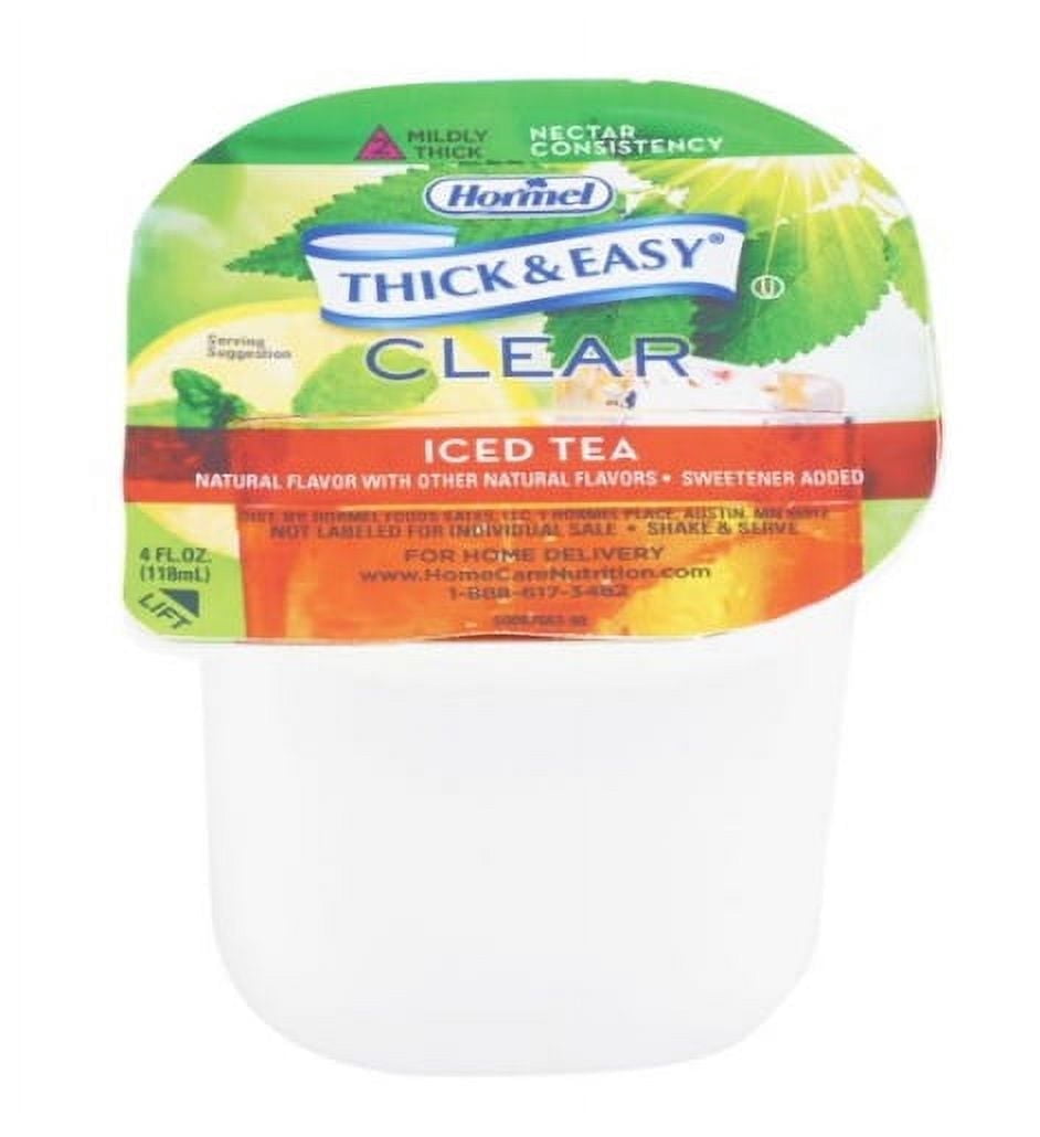 Hormel Food Sales Thickened Beverage Thick & Easy 4 oz. Portion Cup ...