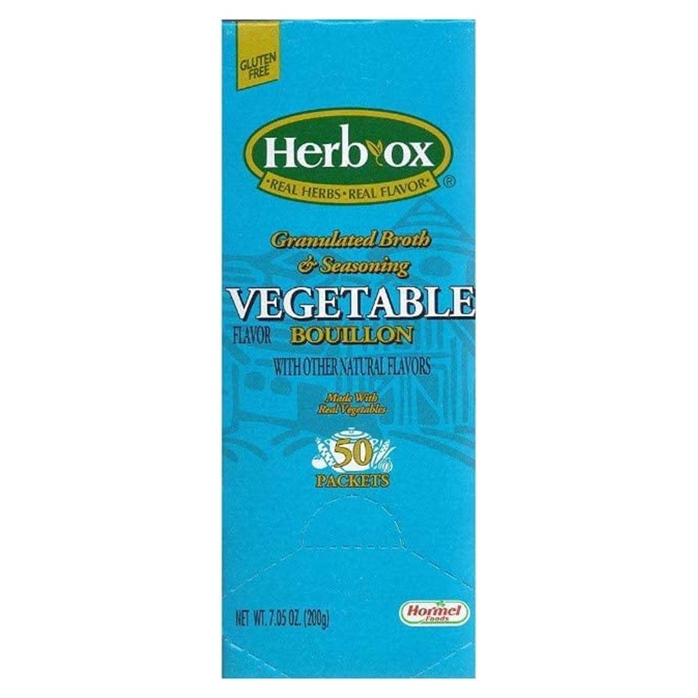Hormel Herb Ox Vegetable SR25 Bouillon 50 Packets