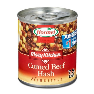 HORMEL MARY KITCHEN Corned Beef Hash, Shelf Stable, 7.5 oz Steel Can