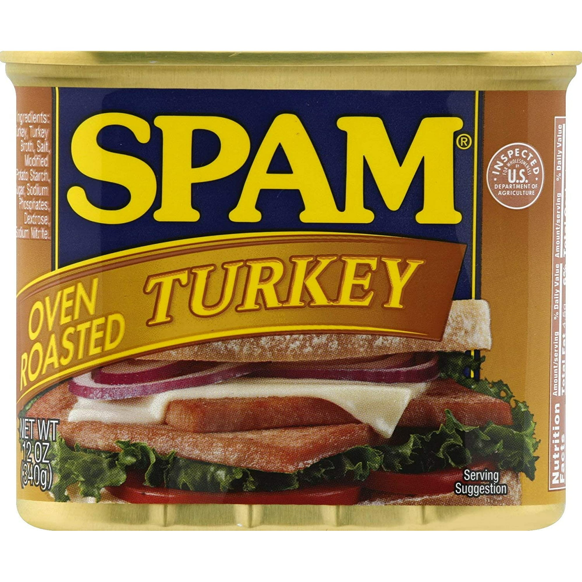 Hormel Spam Oven Roasted Turkey