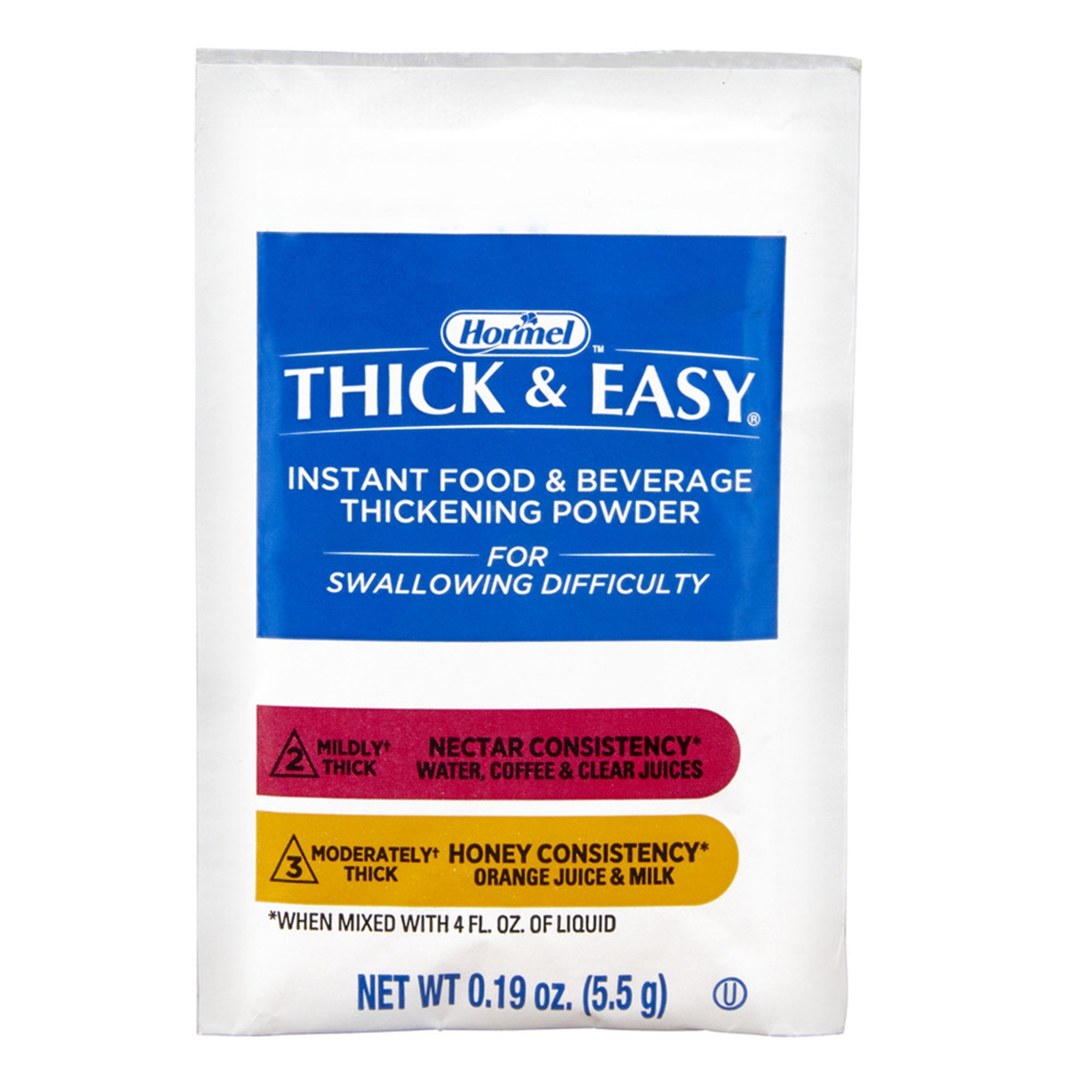 Hormel Thick & Easy Nectar Consistency Instant Food Thickener, 0.16Oz