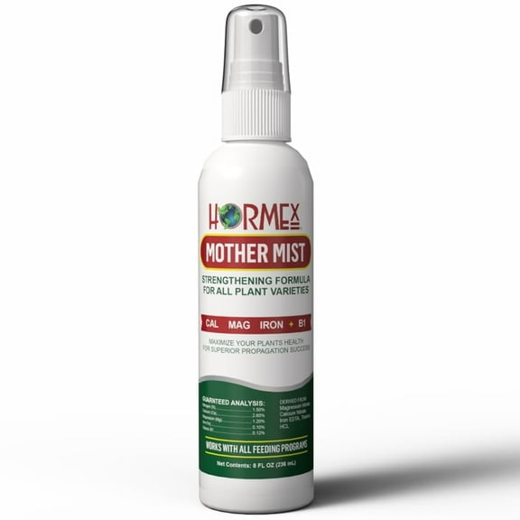 Hormex Mother Mist Plant Spray – Cal Mag for Plants – Grow Support and Cloning Booster 8oz