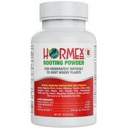 Hormex Rooting Hormone Powder #8 0.80% IBA for Semi-Hardwood Plants, Trees & Shrubs   High Strength Root Stimulator for Woody Cuttings, Cloning, Propagation