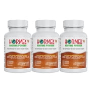 Hormex Rooting Powder #16   Root Hormone & Stimulator for Difficult Hardwood Plant Cuttings 3 Pack