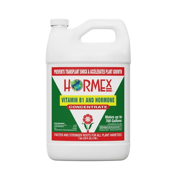 Hormex Vitamin B1 Rooting Hormone Concentrate – Root Stimulator and Root Hormone, 128oz
