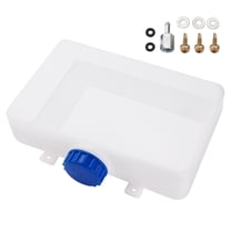 Hormy Fuel Tank 6L Oil Diesel Gasoline Plastic Storage Tank Water Tank with Screw Kit for Boat Car Truck Parking Air Heater, Blue