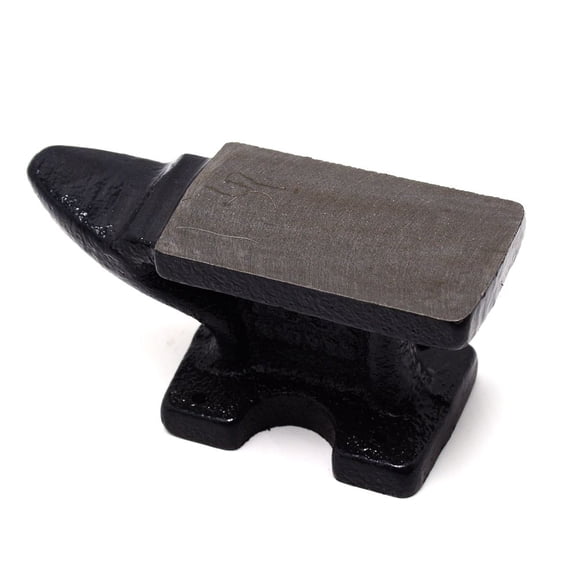 Horn Anvil Cast Iron Block Jewelry Making Bench Tool Mini Forming Metal Working Gunmetal 5.1x13.2x6.2cm