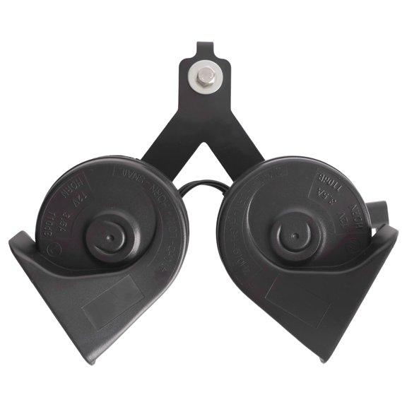 MITZONE Dual Horn Assembly With Bracke Compatible with 2005-2024 Ford F250 F350 F450 F550 2008-2010 E150 E250 E350 E450 Super Duty Base Club Wagon Chateau 8C2Z-13832-A