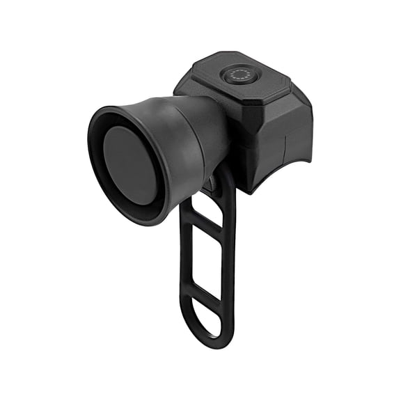 Horn Bike Mini Waterproof Electronic Horn - 120dB Loud Sound for Safe Riding, Easy Installation with Elastic Strap, Ideal for Road and Mountain Biking Adventures.