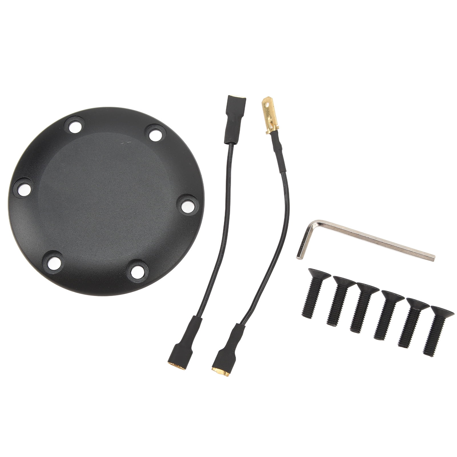 Horn Cover Plate, Easy Installation Unique Steering Wheel Horn Cover 6