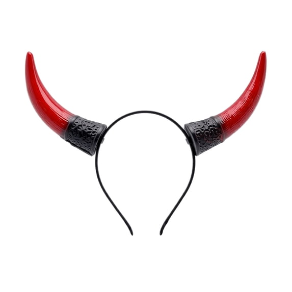 Horn Headband Horns for Halloween Accessory 1 Pack for Adults and All Ages Themed Party Headwear for Dress Up and Carnival Events
