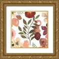 thumbnail image 1 of Horn, Laura 15x15 Gold Ornate Wood Framed with Double Matting Museum Art Print Titled - Garden Dance IV, 1 of 4