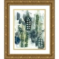 thumbnail image 1 of Horn, Laura 15x18 Gold Ornate Wood Framed with Double Matting Museum Art Print Titled - Woodland Walk VI, 1 of 4