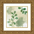 thumbnail image 1 of Horn, Laura 20x20 Gold Ornate Wood Framed with Double Matting Museum Art Print Titled - Woodland Walk II, 1 of 4