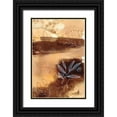 thumbnail image 1 of Horn, Laura 23x32 Black Ornate Wood Framed with Double Matting Museum Art Print Titled - Subtle Autumn, 1 of 4