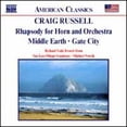 thumbnail image 1 of Pre-Owned Craig Russell: Rhapsody for Horn and Orchestra; Middle Earth; Gate City (CD 0636943916827) by Richard Todd (french horn), San Luis Obispo Symphony, Michael Nowak (conductor), 1 of 1