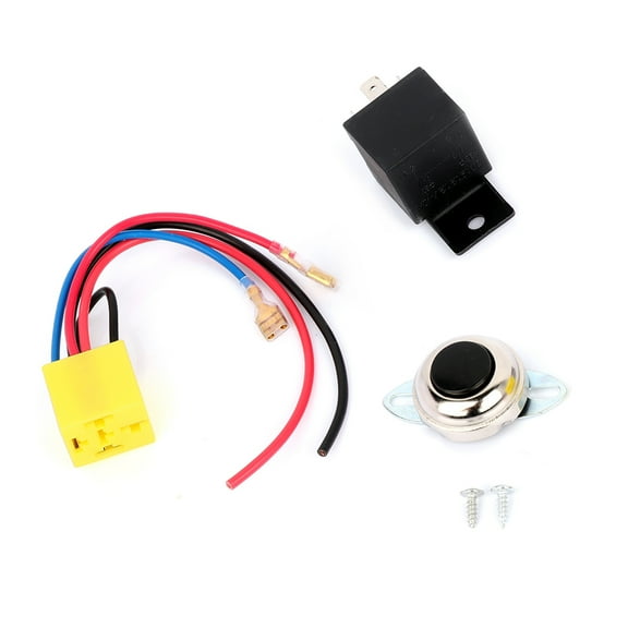 Horn Wiring Kit with Botton for Car Truck Grille Mount Blast Tone Horns, for Vehicles, Super Loud