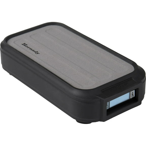 Hornady Dehumidifier in Black - Rechargeable, Perfect for Gun Cases and Safes