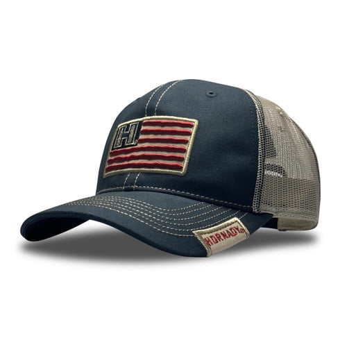 Hornady Flag Trucker Hat - Navy