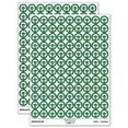thumbnail image 1 of Horned Gargoyle Head 200+ Round Stickers - Dark Green - Matte Finish - 0.50" Size, 1 of 3