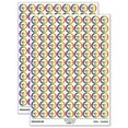 thumbnail image 1 of Horned Gargoyle Head 200+ Round Stickers - Rainbow - Gloss Finish - 0.50" Size, 1 of 3