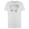 thumbnail image 1 of Horned Sheep With Fluffy Body Tee Men's -Image by Shutterstock, 1 of 2