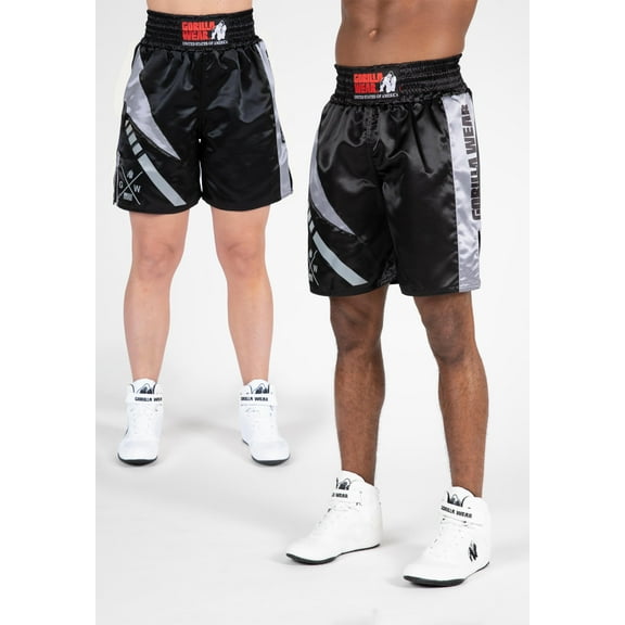 Hornell Boxing Shorts - Black/Gray - Unisex