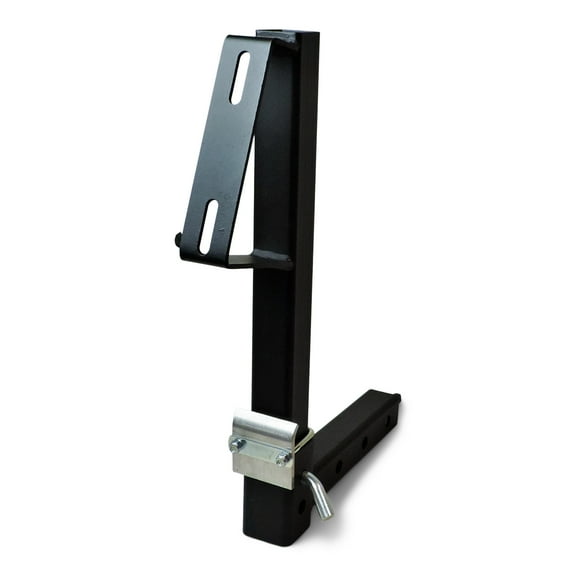 Hornet Outdoors Truck Heavy Duty Black :Powder Coated Receiver Hitch Spare Tire Mount