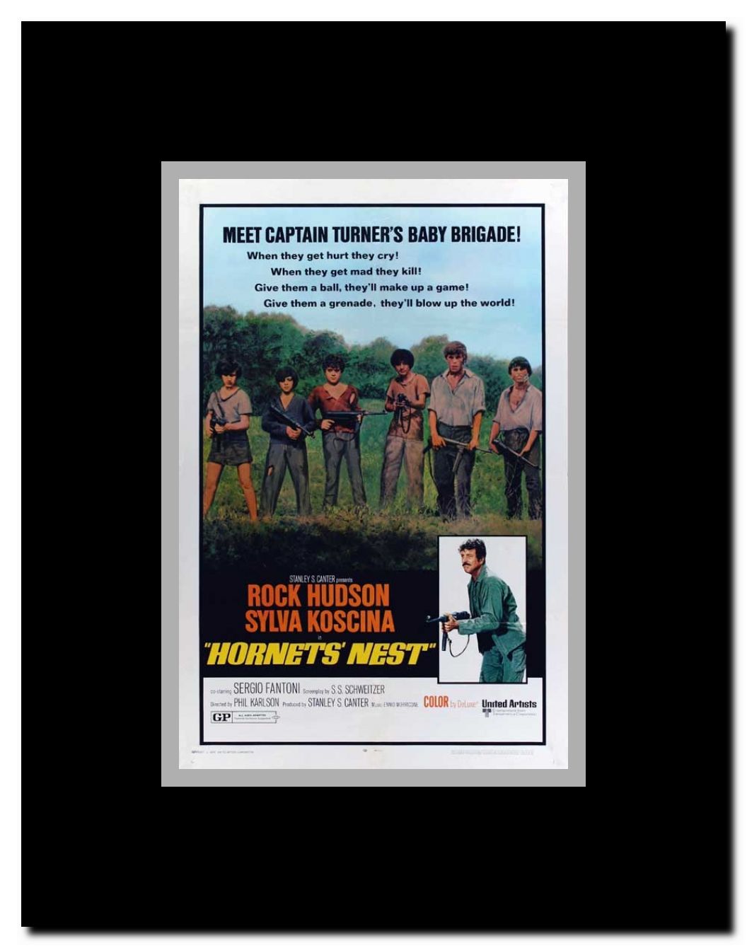 Hornet's Nest Framed Movie Poster