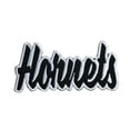 thumbnail image 1 of Hornets - Black/White - Team Mascot - Words/Names - Iron on Applique/Embroidered Patch, 1 of 1