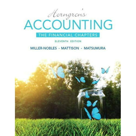Pre-Owned Horngren's Accounting, the Financial Chapters (Paperback) 0133866882 9780133866889