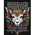thumbnail image 1 of Horns and Whiskers: A Goat's Portrait Coloring Adventure, (Paperback), 1 of 1