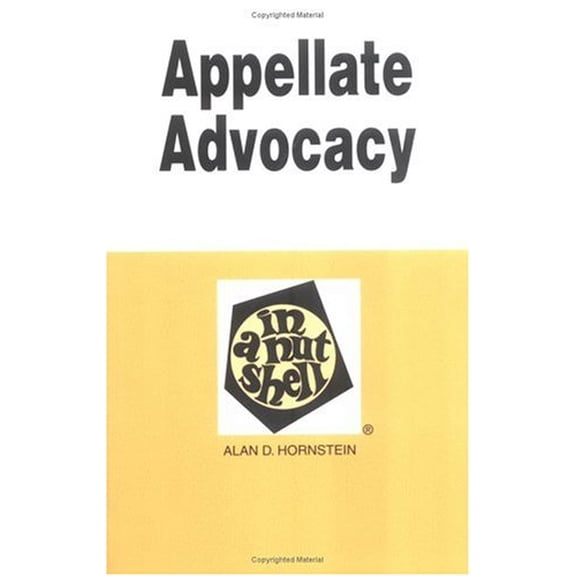 Pre-Owned Appellate Advocacy in a Nutshell (Paperback) 0314223789 9780314223784