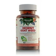 Horny Goat Weed Extract with Maca, Tribulus, L-Arginine, Ginseng - Enhance Energy & Performance for Men & Women - 1000 mg Epimedium with Icariins Supplement