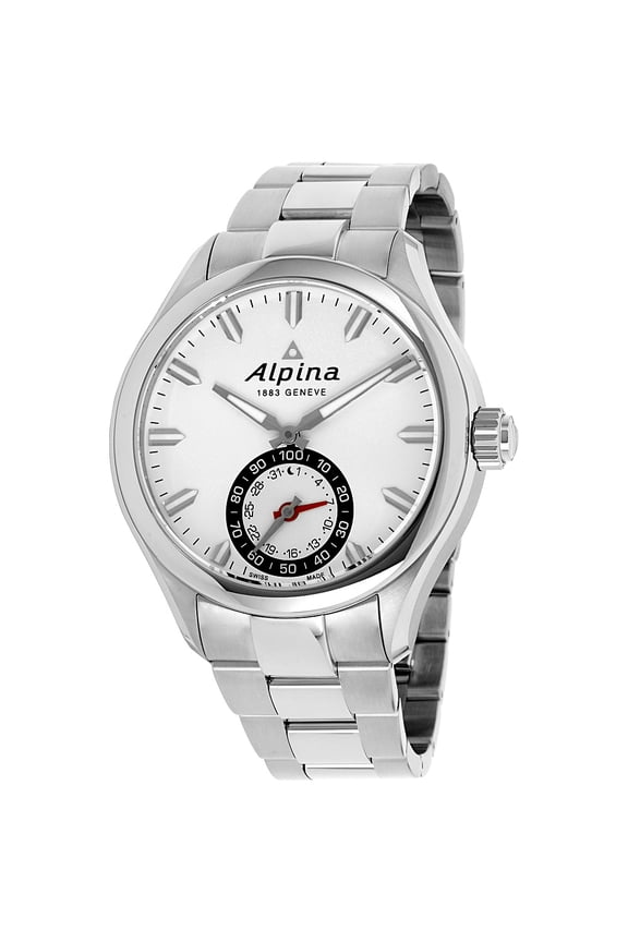 Horological Smartwatch Mens Date Quartz Light Silver Dial AL-285S5AQ6B