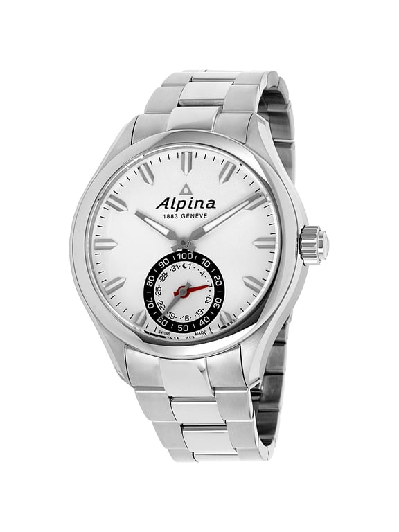 Horological Smartwatch Mens Date Quartz Light Silver Dial AL-285S5AQ6B