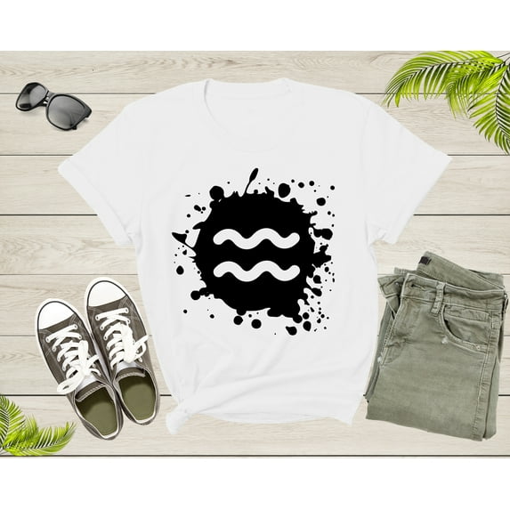 Horoscope Aquarius Zodiac Sign Astrology Gifts For Mom Teens T-shirt Zodiac Horoscope Zodiac Sign Aquarius Astrology Gifts For Teens Tshirt