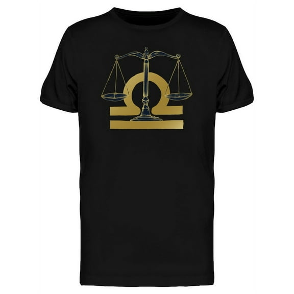 Horoscope Symbol Of Libra  T-Shirt Men -Image by Shutterstock, Male x-Large