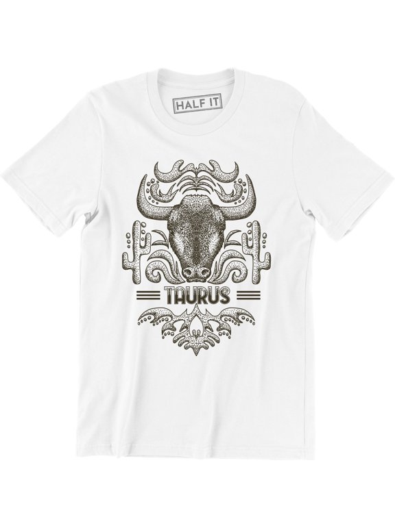 Horoscope Taurus Zodiac Sign Astrology Birthday Fortune Telling Magic Men T-Shirt