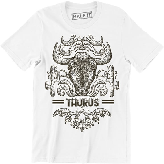 Horoscope Taurus Zodiac Sign Astrology Birthday Fortune Telling Magic Men Tee All Size S-5XL