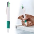 thumbnail image 1 of Horplkj 4 in 1 Multicolor Pen 0.7mm, Assorted Colors Red Blue Green Black, Soft Grip for Sch Office, Green, 1 of 9