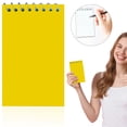 thumbnail image 1 of Horplkj Memo Book, Spiral Notebook, 3x5 Inch Top Wirebound Pocket Notepad, College Ruled 100 Page Portable Mini Notebook for Office Home, 1 of 5