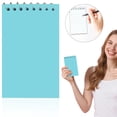 thumbnail image 1 of Horplkj Memo Book, Spiral Notebook, 3x5 Inch Top Wirebound Pocket Notepad, College Ruled 100 Page Portable Mini Notebook for Office Home, 1 of 4
