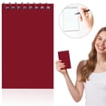 thumbnail image 1 of Horplkj Memo Book, Spiral Notebook, 3x5 Inch Top Wirebound Pocket Notepad, College Ruled 100 Page Portable Mini Notebook for Office Home, 1 of 5